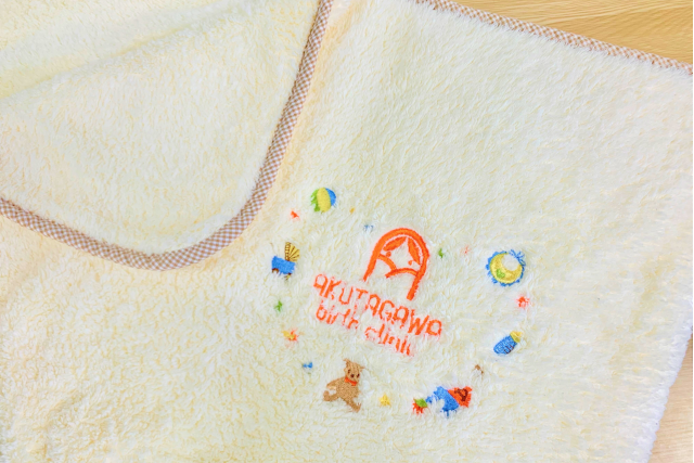 芥川バースクリニックオリジナルブランケット