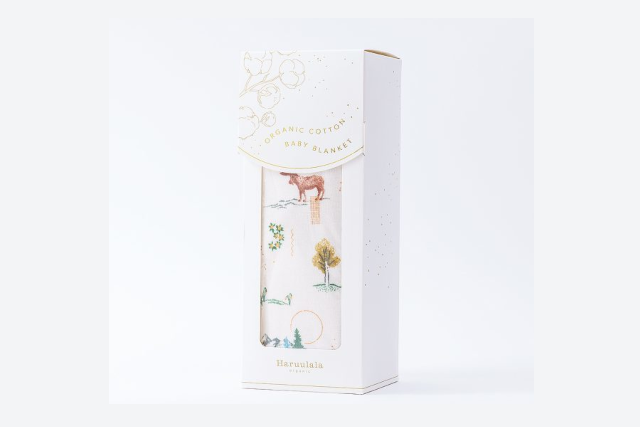 オーガニックコットンブランケット森のおはなし